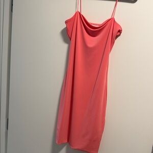 Love Tree Coral Mini Dress